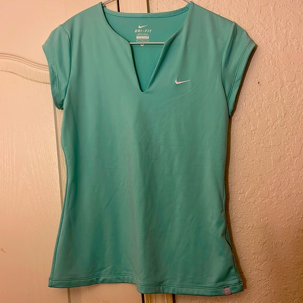 Nike Women Dri-Fit Golf Shirt Size M